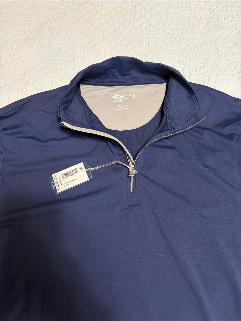 johnnie-O Motion Quarter-Zip Pullover